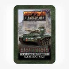 Flames of War: British 11th Armoured Gaming Set
